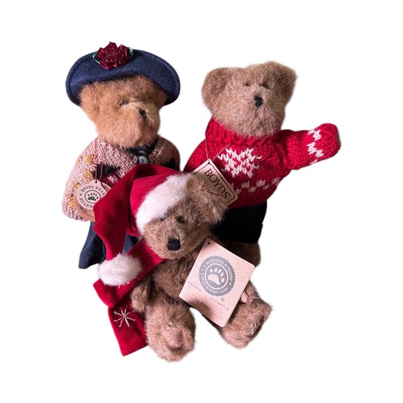 Boyds Bears Other - Lot Of 3 Boyd’s bears - Plush Bears W/Original Tags - Holiday & Sweater Bears